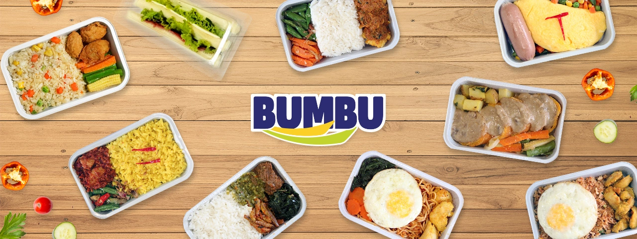 Gambar Makanan di Pesawat